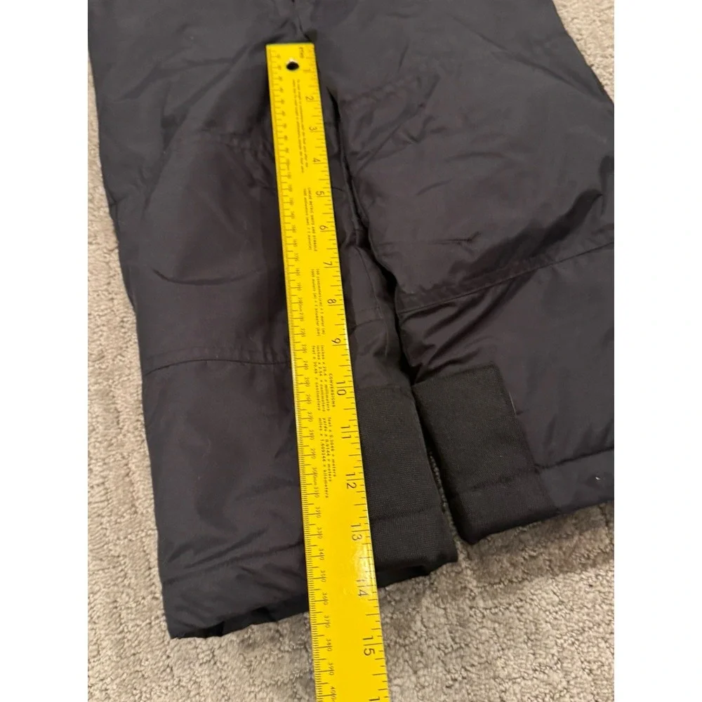 Columbia Kids Black Snow Bib Overalls Ski Grow System Kids 3T Winter Bibs Nylon
